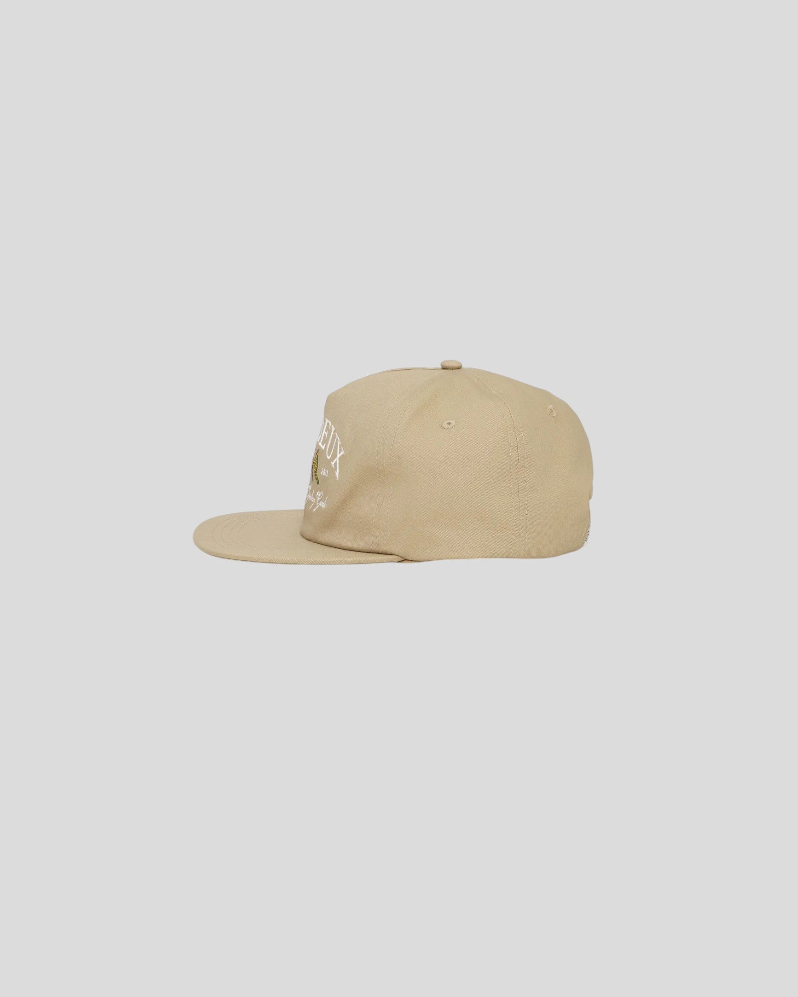 Les Deux || Ivy League Twill Letterman Cap - Dark Sand Les Deux