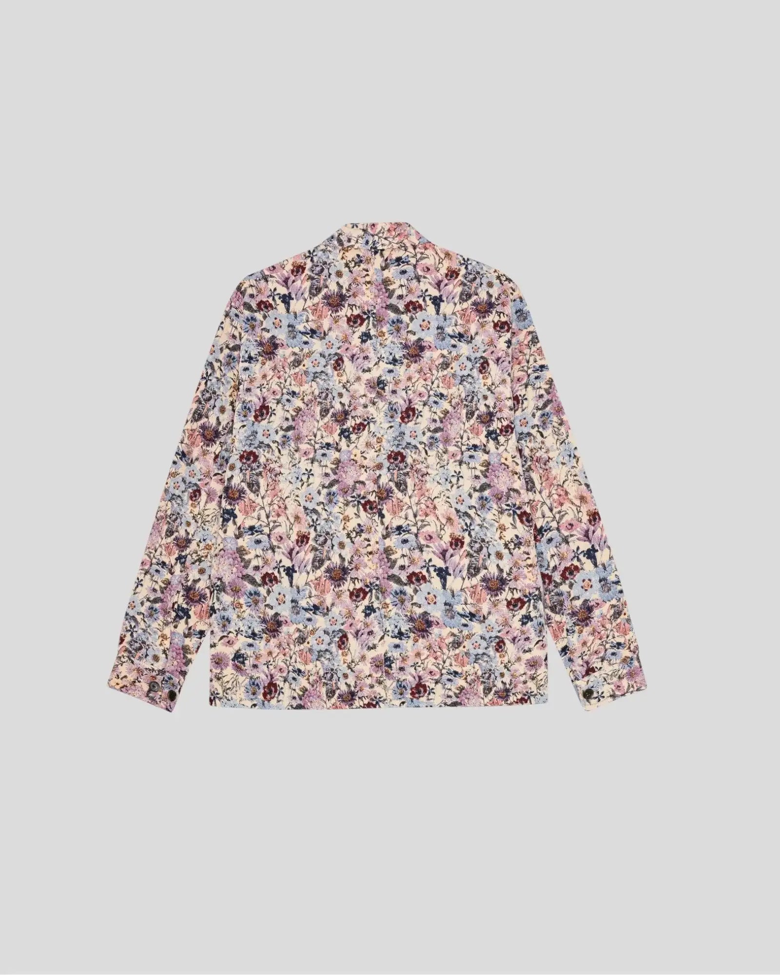 Les Deux || Hugh Jacquard Overshirt - Ivory Les Deux