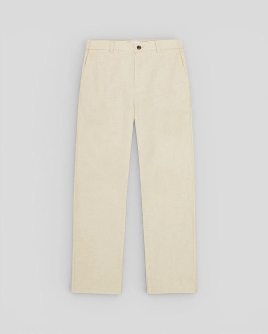 Les Deux || Linen Comfort Suit Pants - Light Sand Les Deux