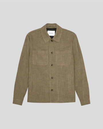 Les Deux || Marseille Melange Jacket - Teak Brown Les Deux
