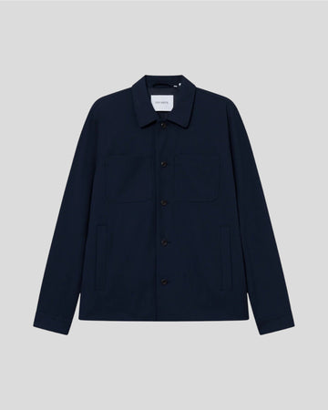 Les Deux || Marseille Textured Jacket - Dark Navy Les Deux