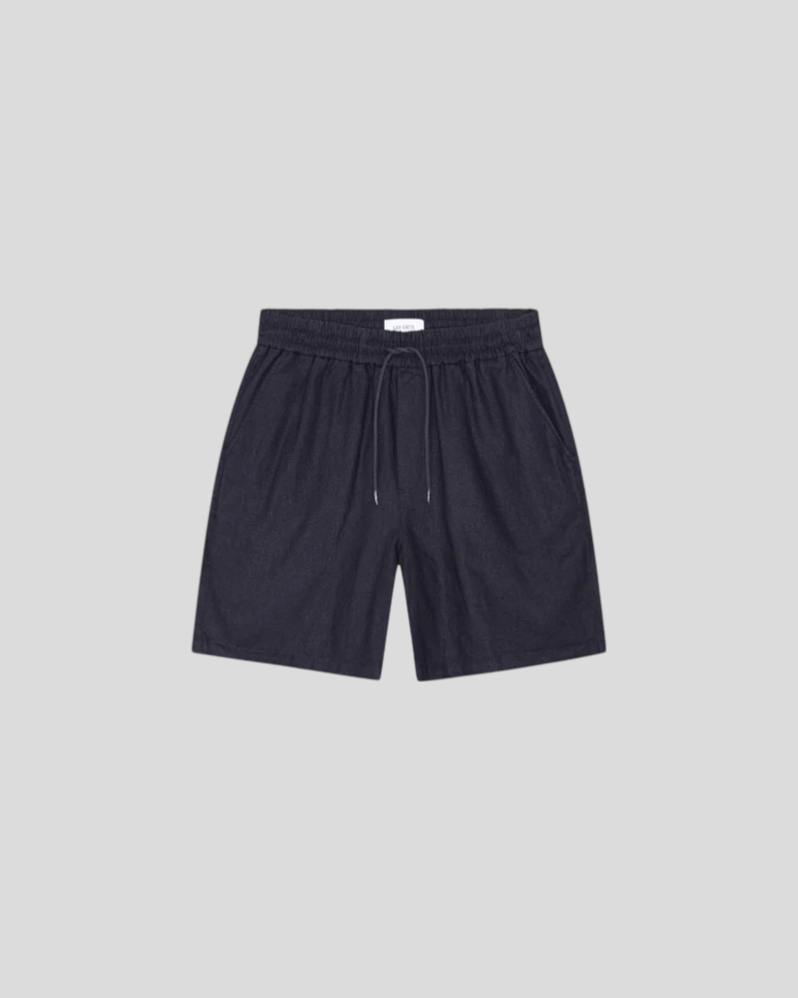 Les Deux || Otto Linen Shorts - Dark Navy Les Deux