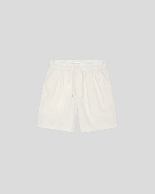 Les Deux || Otto Linen Shorts - Eggnog White Les Deux