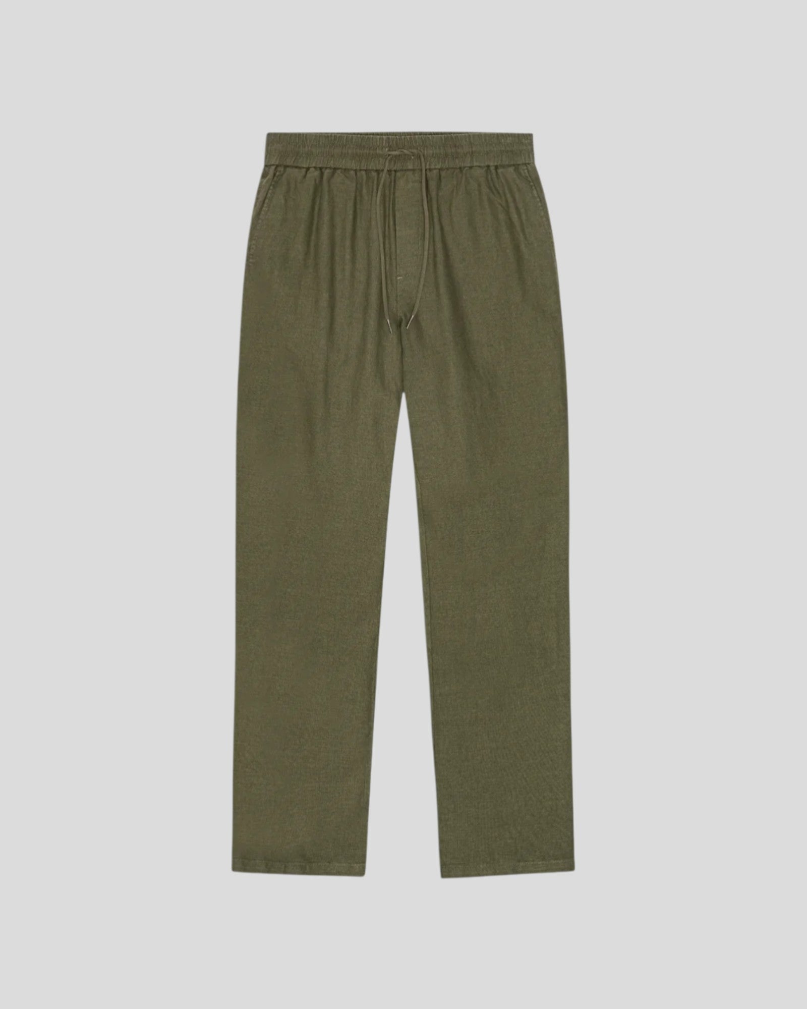Les Deux || Patrick Linen Pants - Olive Night Les Deux