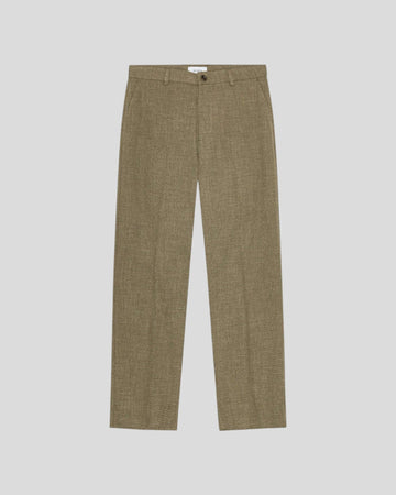 Les Deux || Randall Melange Suit Pants - Teak Brown Les Deux
