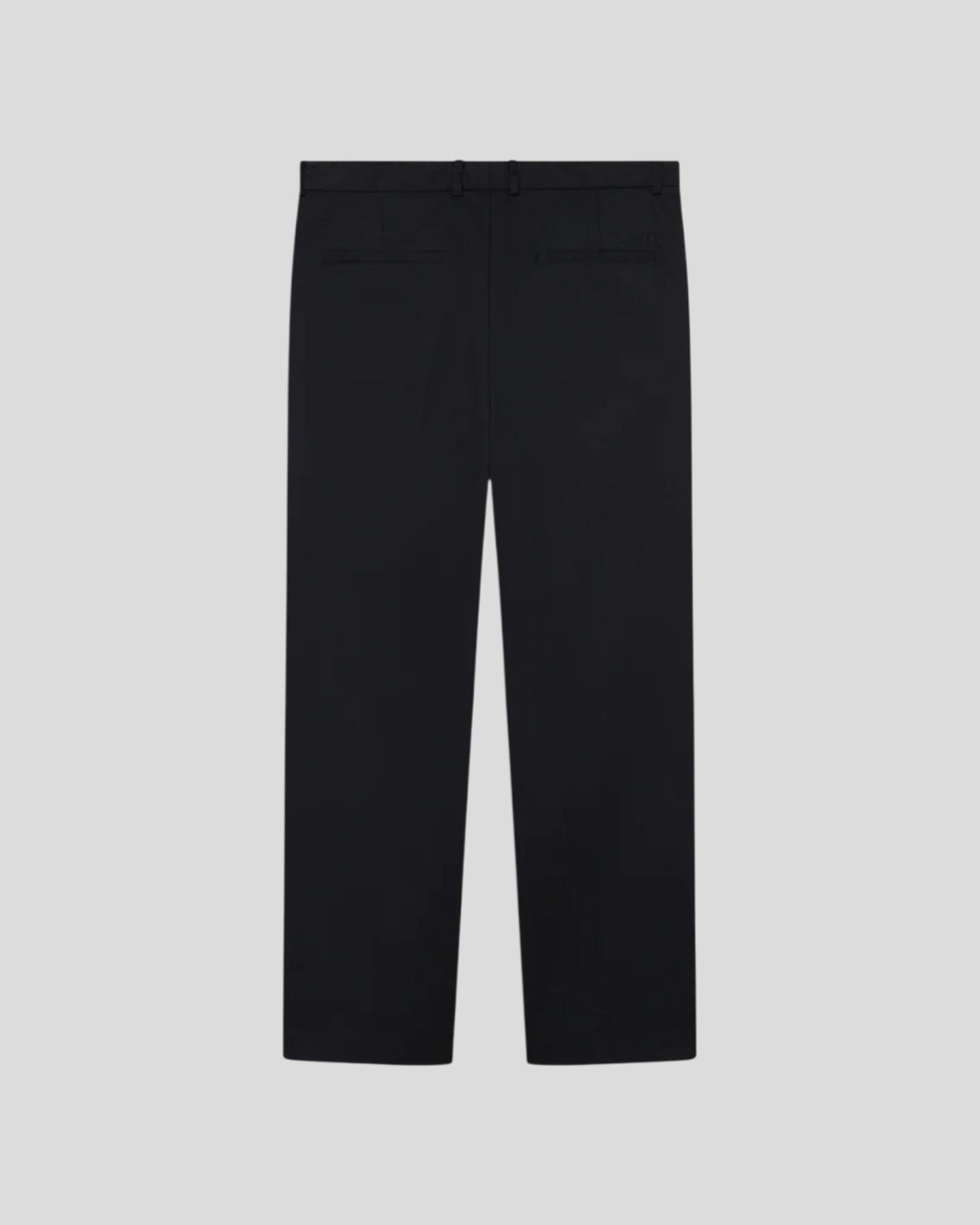 Les Deux || Reece Pleated Heavy Twill Pants - Black Les Deux