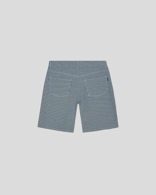 Les Deux || Ryder Striped Shorts - Dark Navy Les Deux