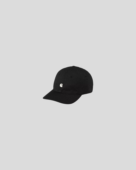 Carhartt || W' Madison Logo Cap - Black/ Wax Carhartt
