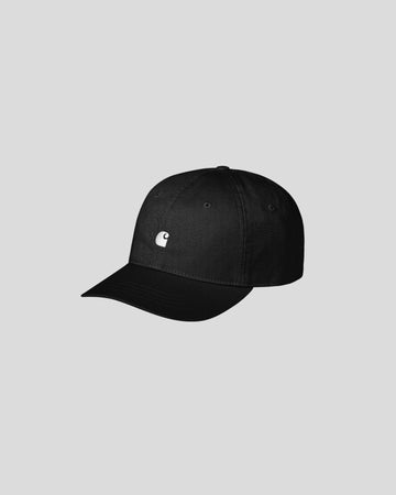 Carhartt || Madison Logo cap - Black/ White