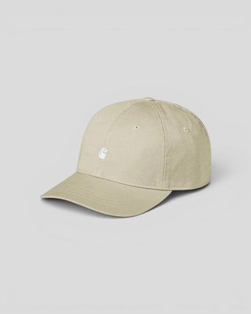Carhartt || Madison Logo Cap - Stone / White - M' Carhartt