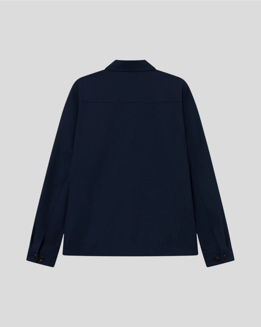 Les Deux || Marseille Textured Jacket - Dark Navy Les Deux