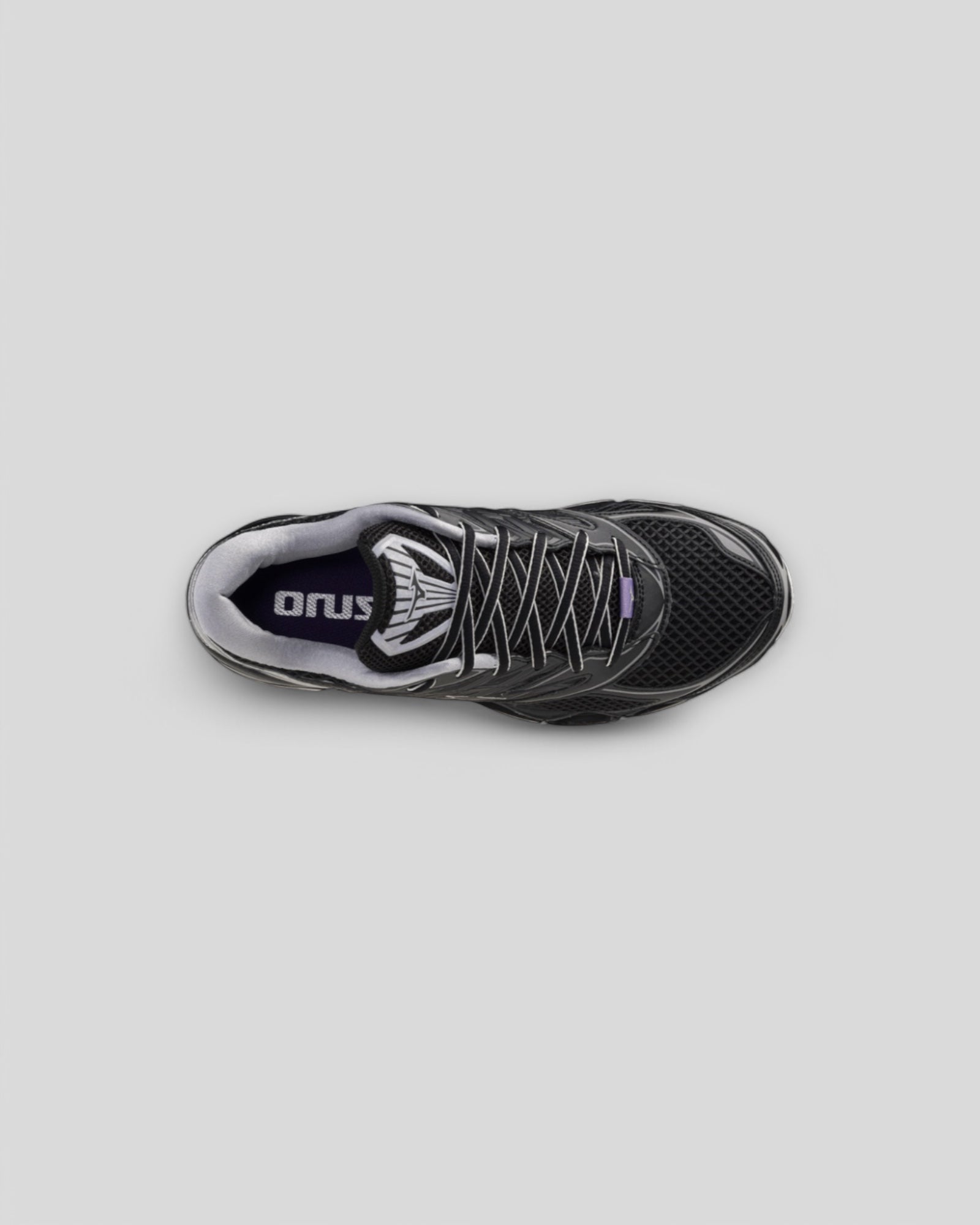 Mizuno || Wave Prophecy Ls - Black/silver/purple haze - M" Mizuno