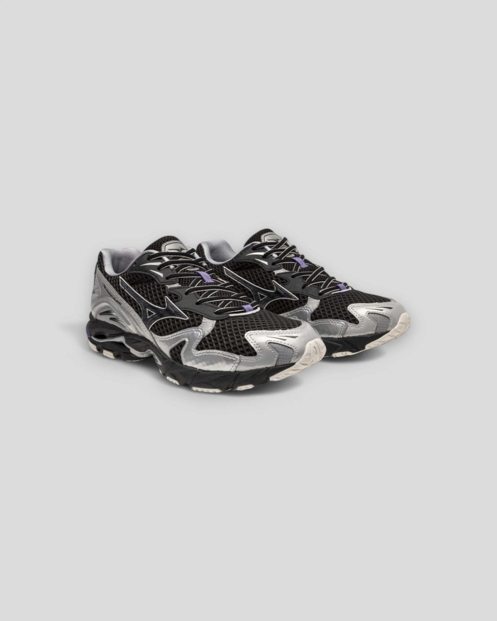 Mizuno || Wave Rider 10 - Black/black sand/purple haze - M" Mizuno