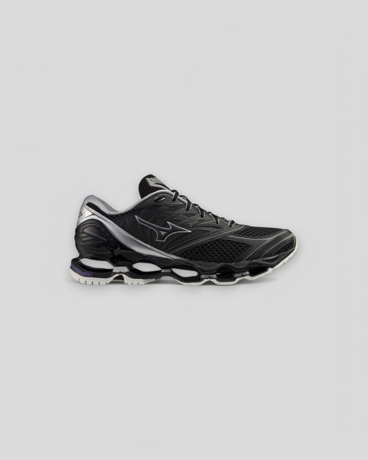 Mizuno || Wave Prophecy Ls - Black/silver/purple haze - M" Mizuno