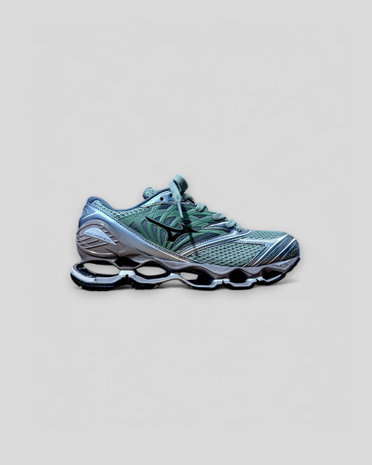 Mizuno || Wave Prophecy Ls - Dark Silver/Green/Iron - M" Mizuno