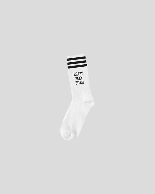 Mother Socker || Crazy Sexy Bitch - Black Mother Socker