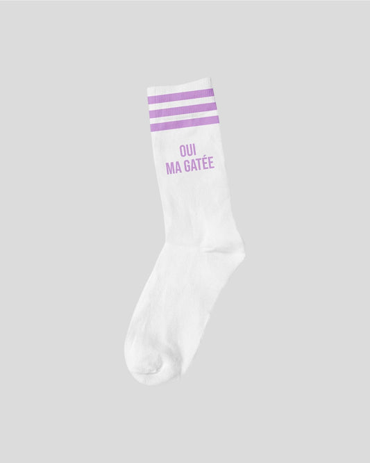 Mother Socker || Oui Ma Gatée - Purple Mother Socker