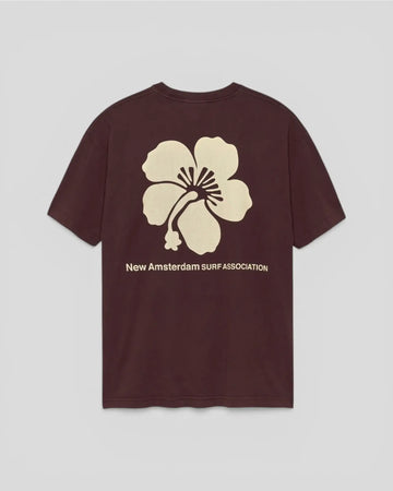 New Amsterdam || Hibiscus T-Shirt - Walnut New Amsterdam