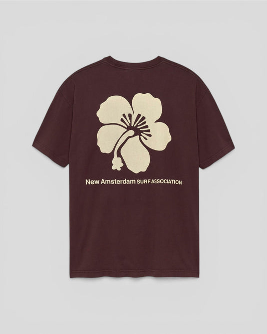 New Amsterdam || Hibiscus T-Shirt - Walnut New Amsterdam