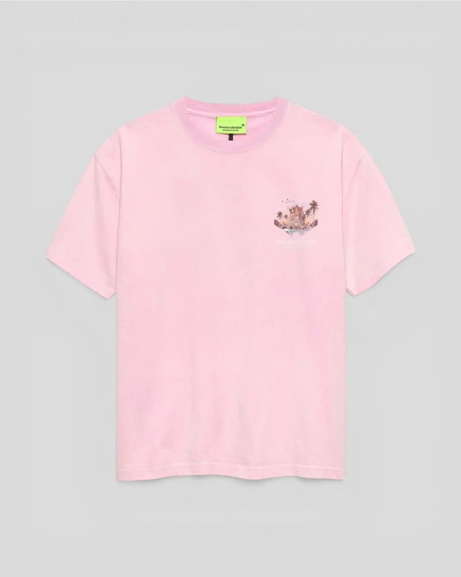 New Amsterdam || Tropical T-Shirt - Pink New Amsterdam