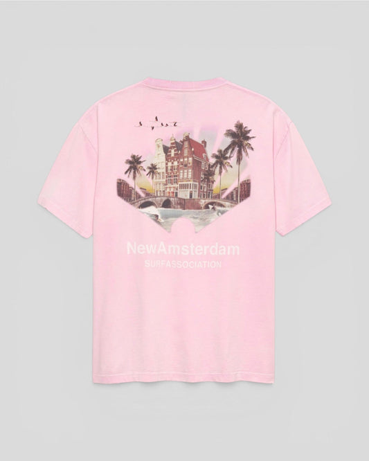 New Amsterdam || Tropical T-Shirt - Pink New Amsterdam