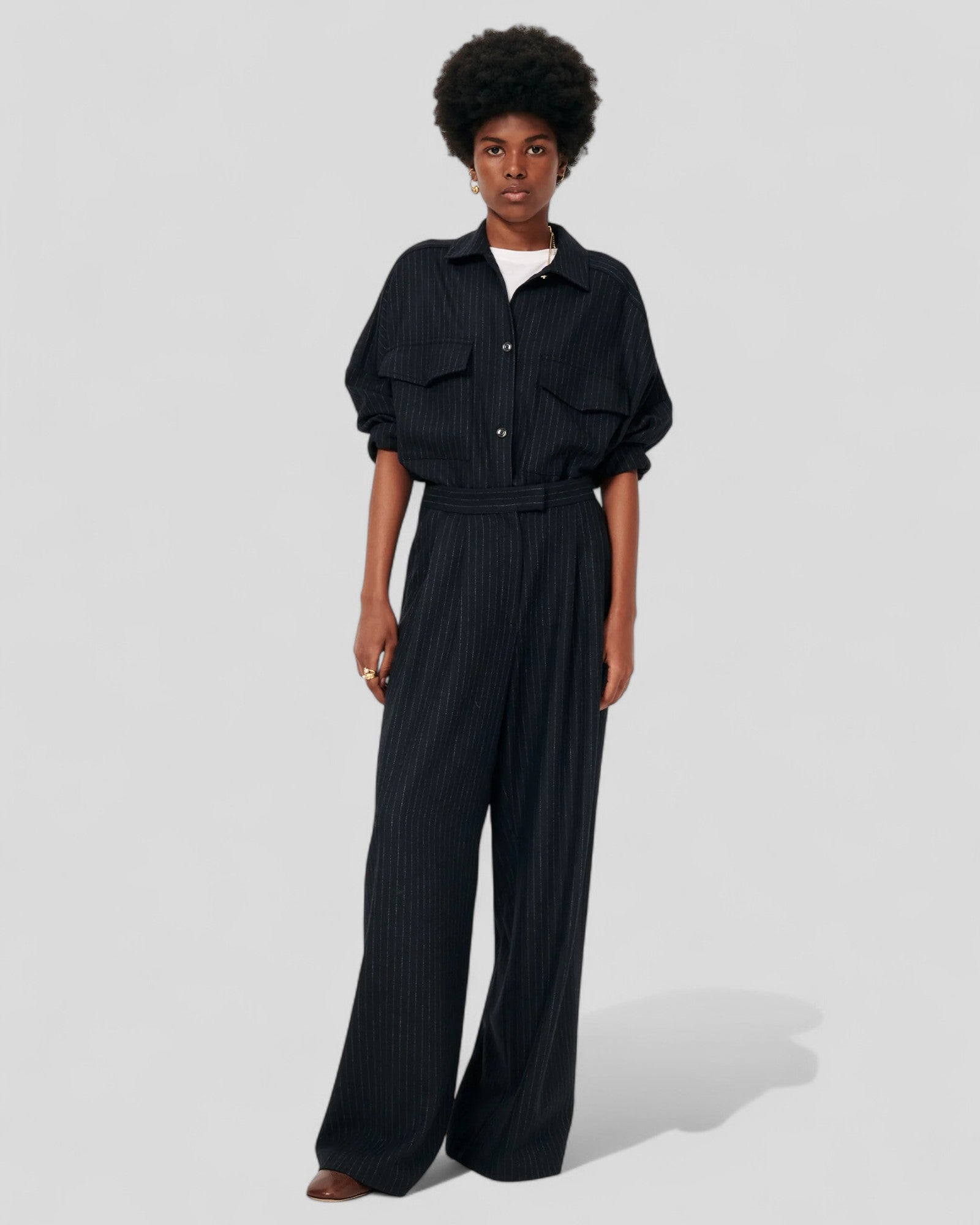 Sessun || Orozco - Large pant - Navysand Sessùn