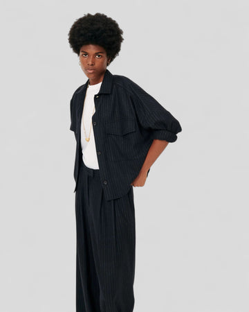 Sessùn || Wiltonia Shirt - Navysand Sessùn