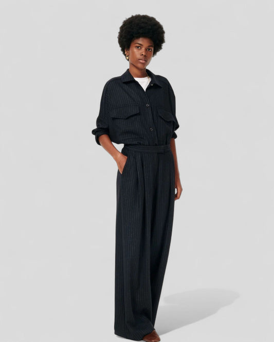 Sessùn || Wiltonia Shirt - Navysand Sessùn