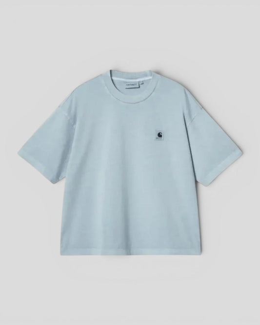 Carhartt || W' S/S Nelson T-shirt - Dusty Ice Garment Dyed Carhartt