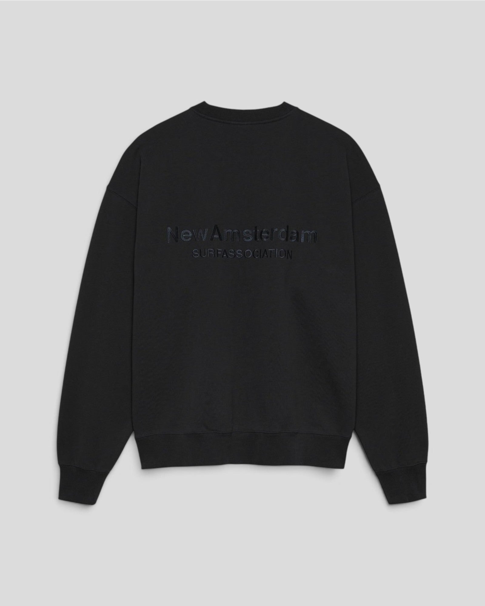New Amsterdam || Logo Crew Neck - Black - M' New Amsterdam Surf Association
