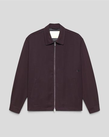 New Amsterdam || Zip Up Shirt - Burgundy - M' New Amsterdam Surf Association