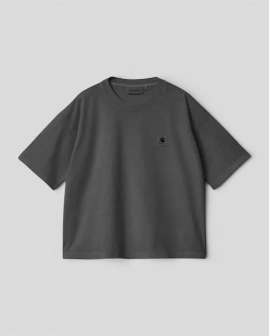 Carhartt || W' S/S Nelson T-Shirt - Graphite Garment Dyed Carhartt