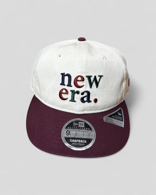 New Era || 9Fifty Contrast - Bordeaux/White - M" New Era