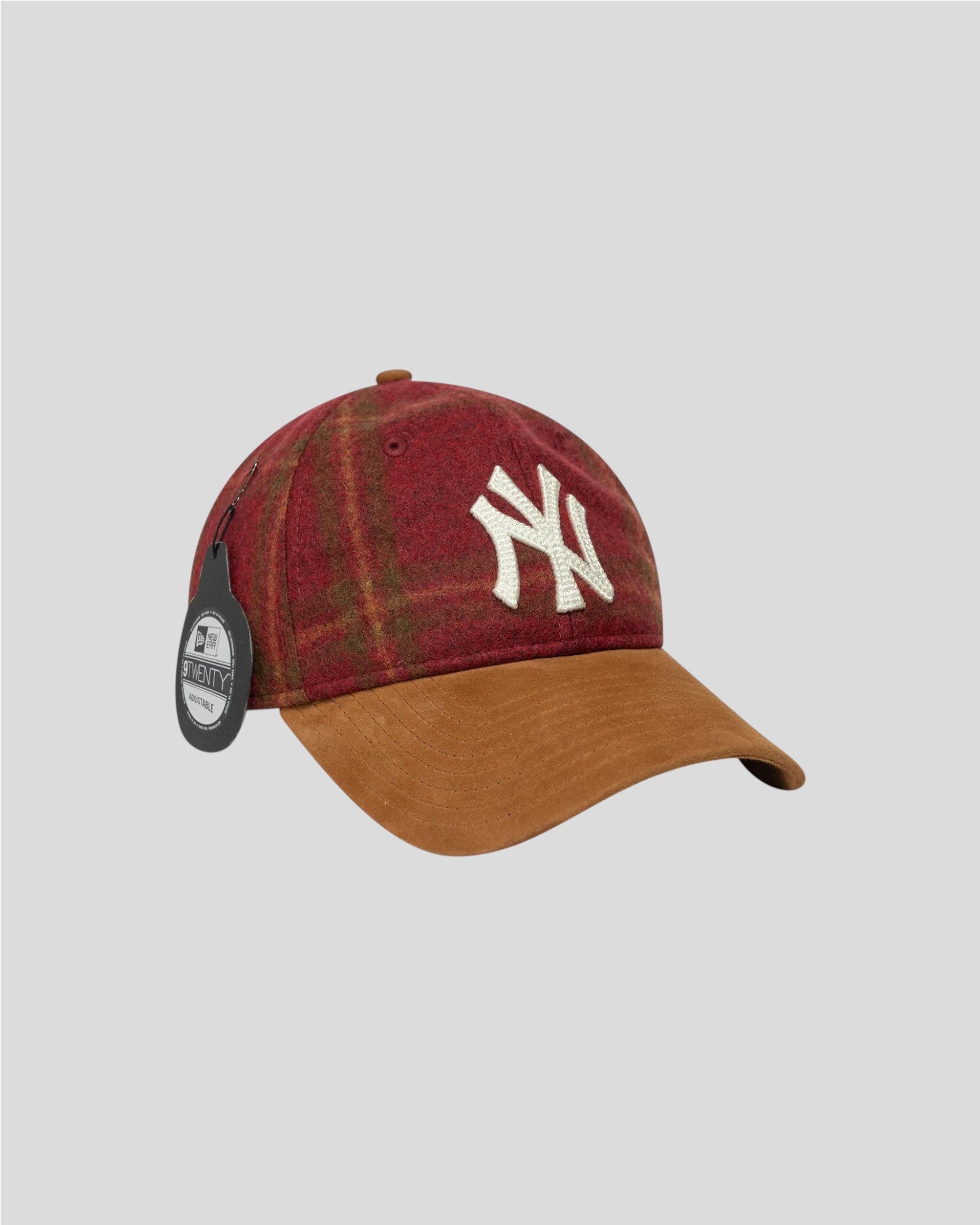 New Era || 9TWENTY New York Yankees MLB Loden - Suede Rouge foncé - M’ New Era