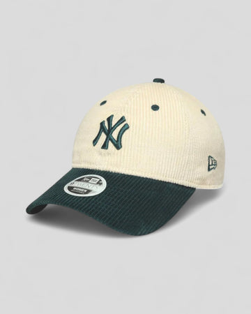 New Era || Block Cord 9Twenty Neyvan - Dark Green / Cream New Era