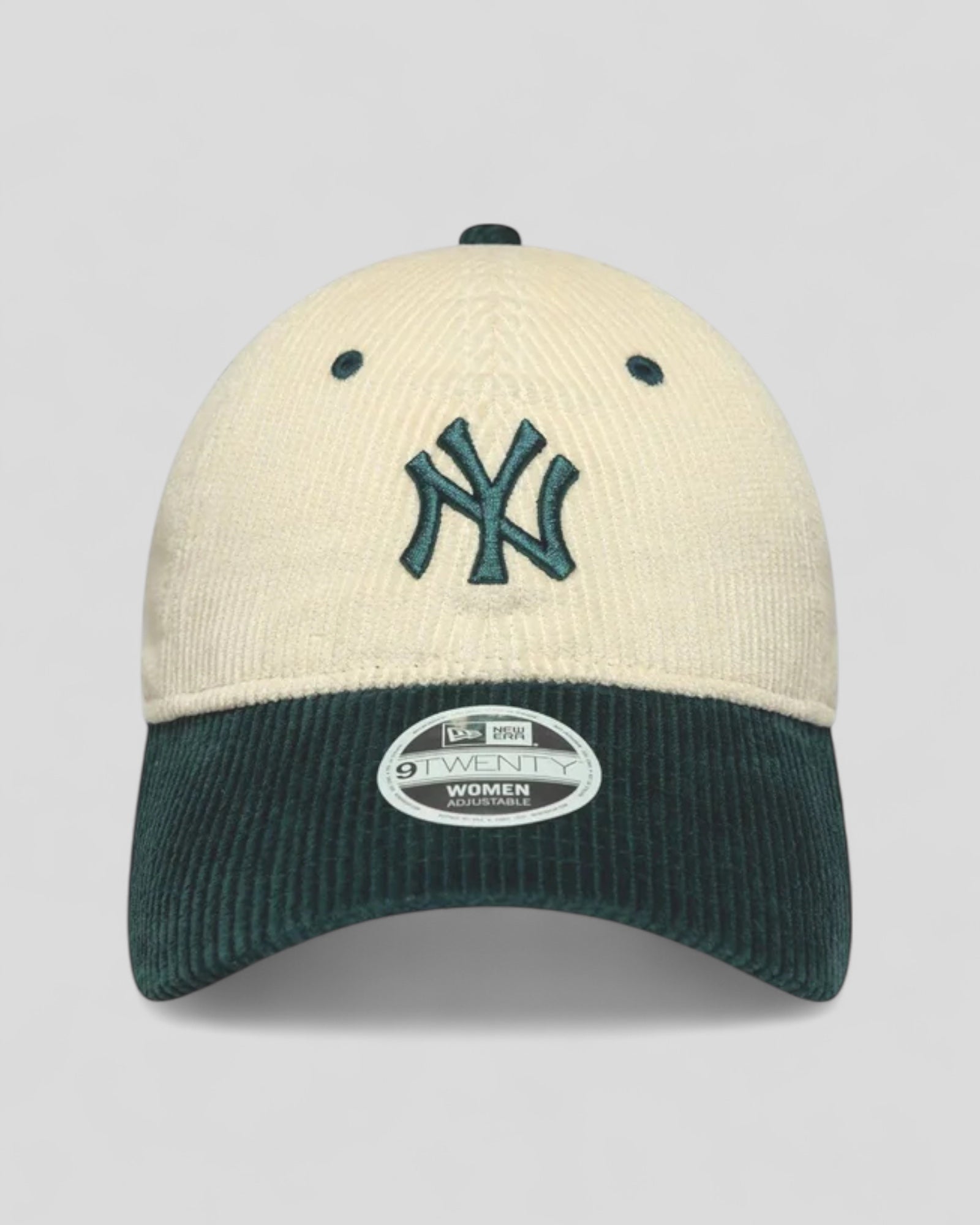 New Era || Block Cord 9Twenty Neyvan - Dark Green / Cream New Era