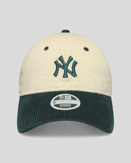 New Era || Block Cord 9Twenty Neyvan - Dark Green / Cream New Era