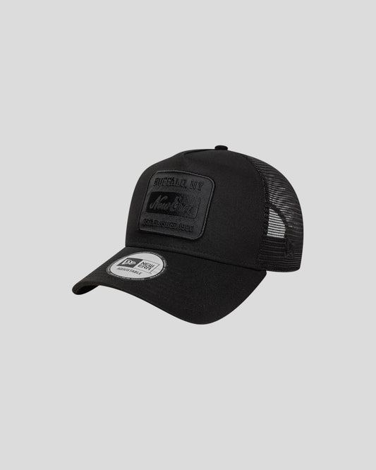 New Era || Tonal Patch Trucker - Black New Era