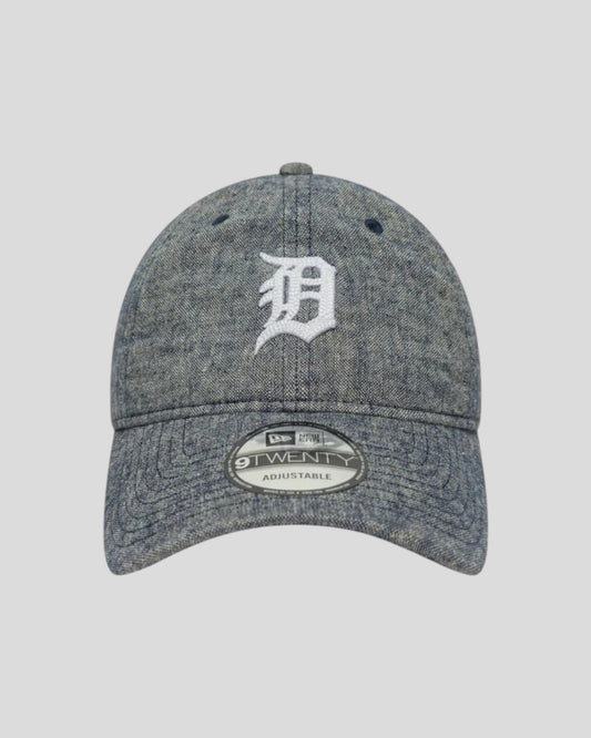 New Era || Detroit Linen 9Twenty - Stipped Blue - M’ New Era
