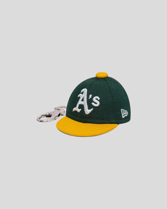 New Era || Mini Cap Keychain - Oakland Atheltics New Era