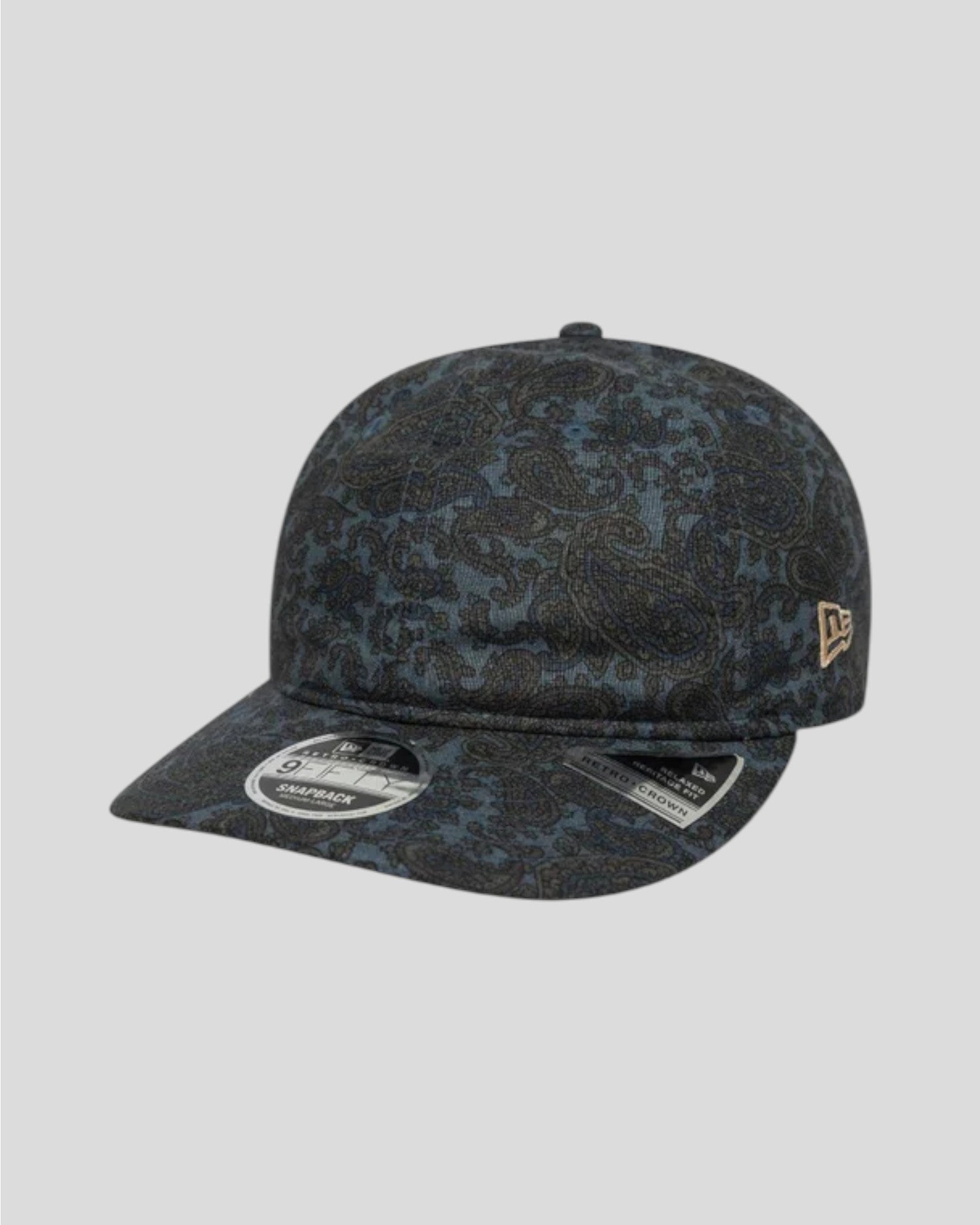 New Era || Paisley Retro Crown Adjustable - Navy New Era