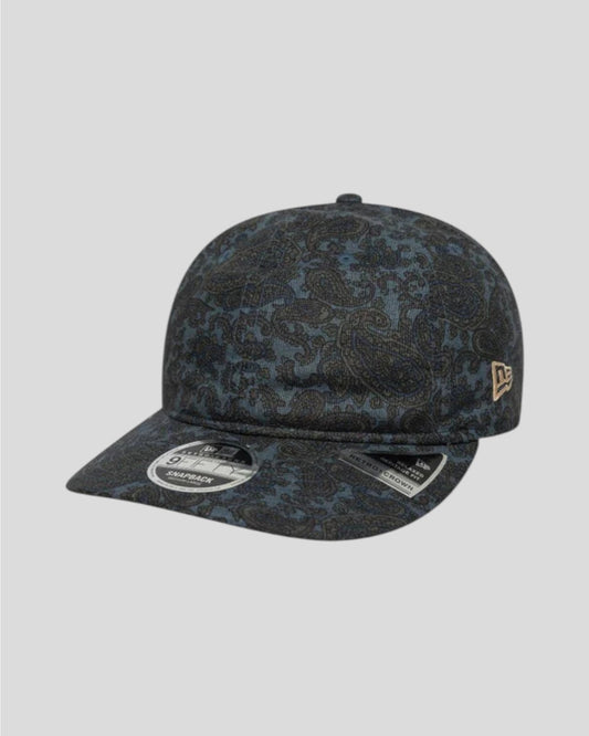New Era || Paisley Retro Crown Adjustable - Navy New Era