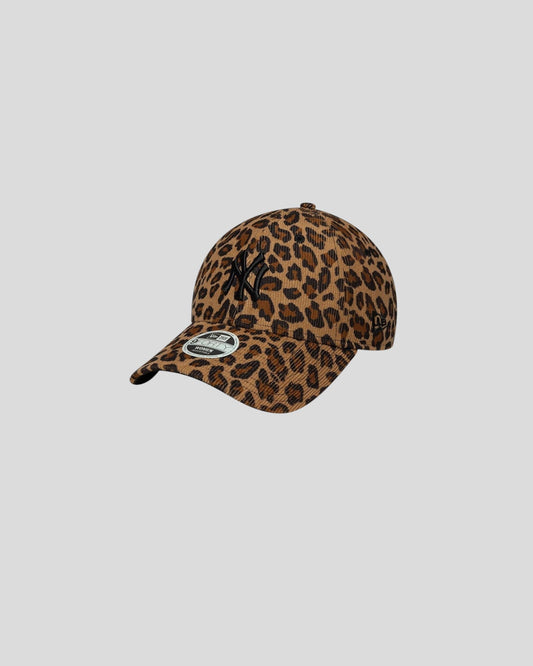 New Era || 9FORTY New York Yankees MLB - Leopard Cord Beige New Era