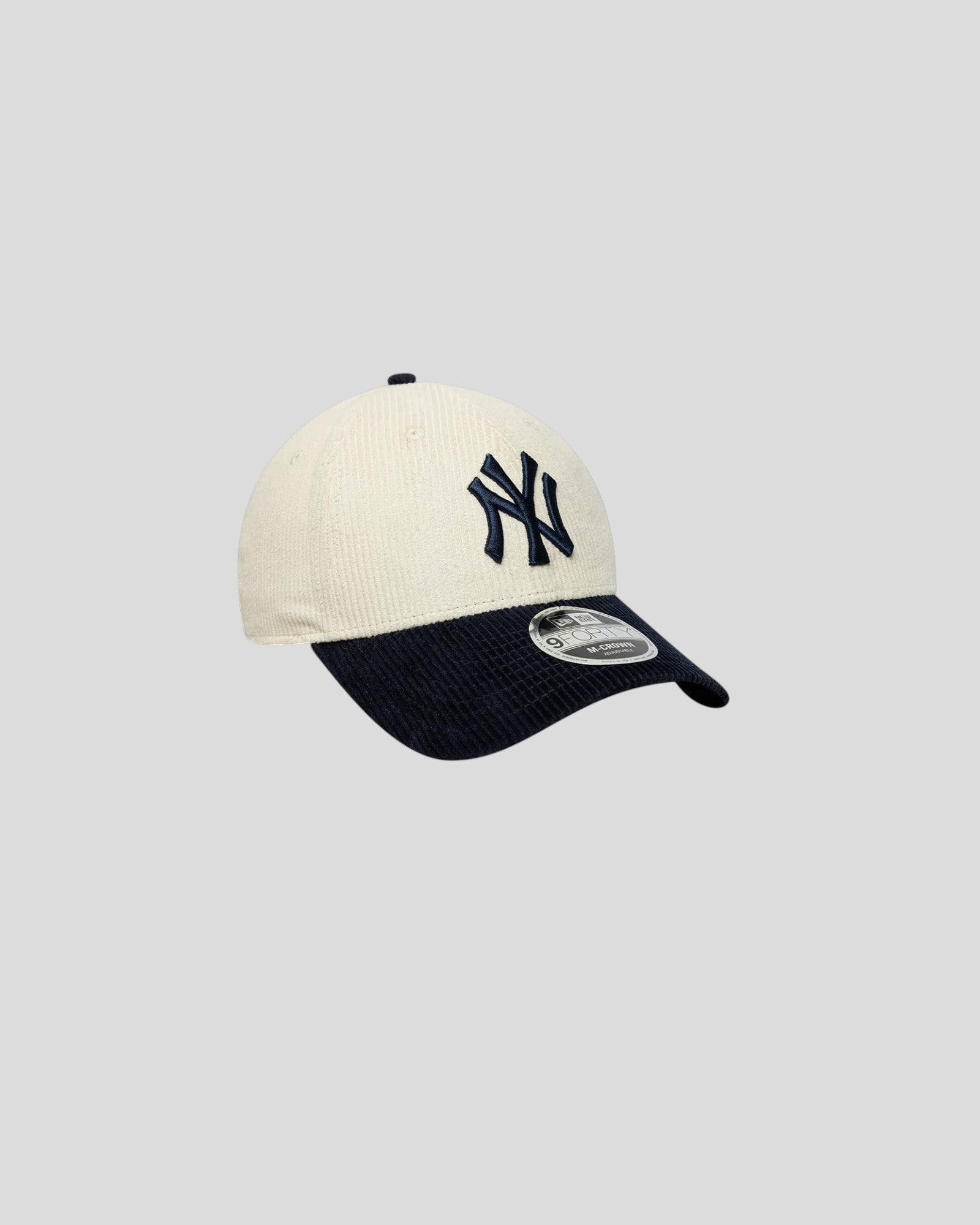 New Era || 9FORTY M-Crown New York Yankees MLB Cord - Blanc New Era