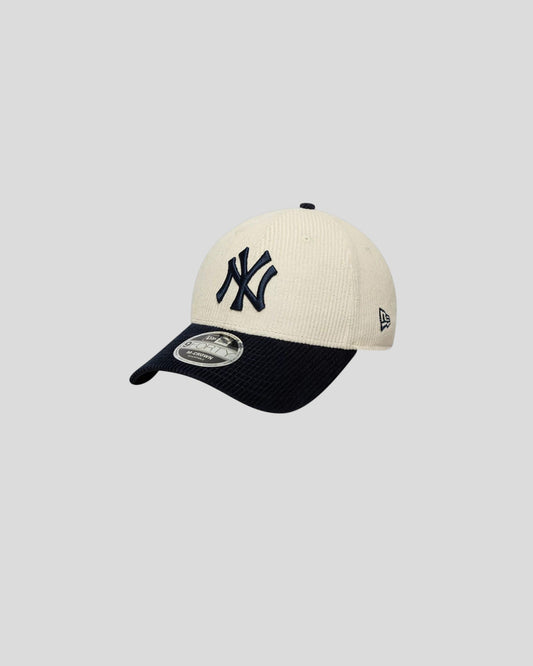 New Era || 9FORTY M-Crown New York Yankees MLB Cord - Blanc New Era