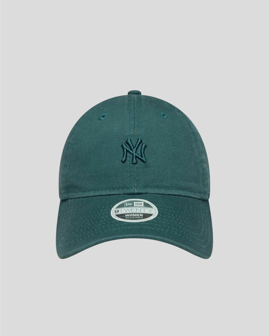 New Era || 9TWENTY New York Yankees Washed - Mini Logo Vert foncé New Era