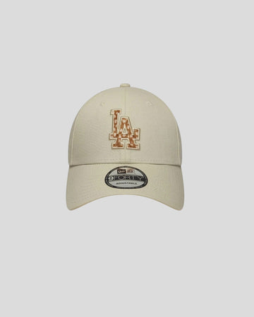 New Era || 9FORTY Adjustable LA Dodgers - Animal Print Crème