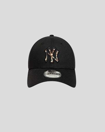 New Era || 9FORTY Adjustable New York Yankees - Animal Print Noir New Era