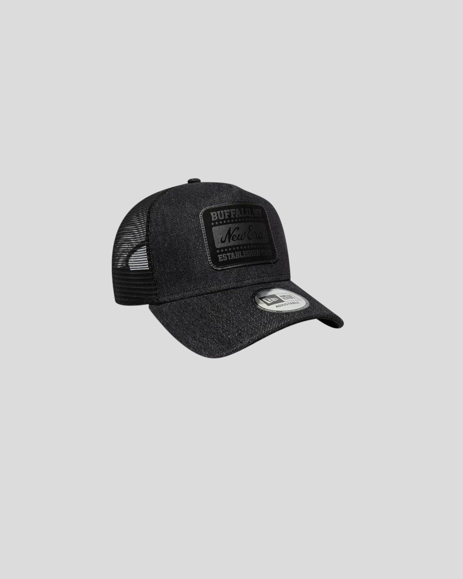 New Era || Patch Denim Trucker OSFM - Grey New Era