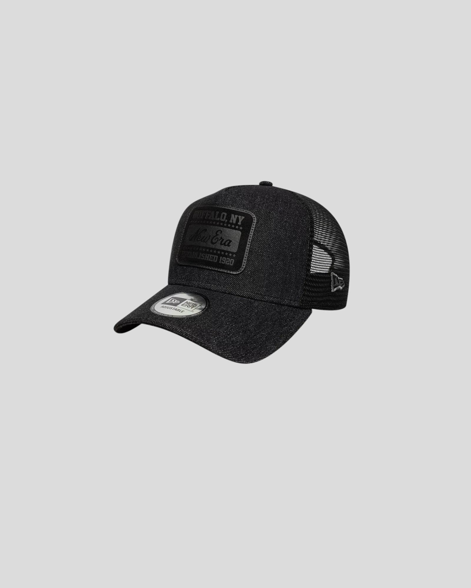 New Era || Patch Denim Trucker OSFM - Grey New Era